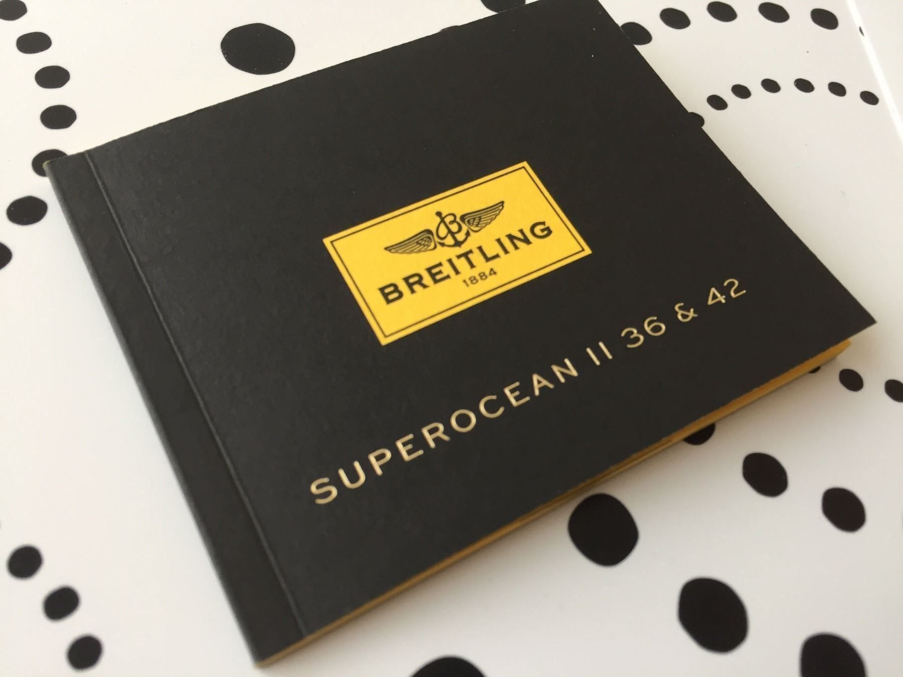 Breitling Dokumente: BREITLING ORIG. - OPERATING INSTRUCTIONS - SUOEROCEAN II !!! – Neu (gemäss Beschreibung) aus Epalinges von dream-watch 6