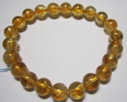 Edelstein Armband mit natürlichem Citrin (premium grade)