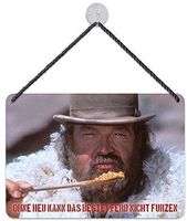 Metall-Hängeschild-BUD SPENCER-BOHNEN