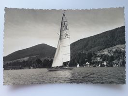 Segelsport auf dem Thunersee bei Hilterfingen