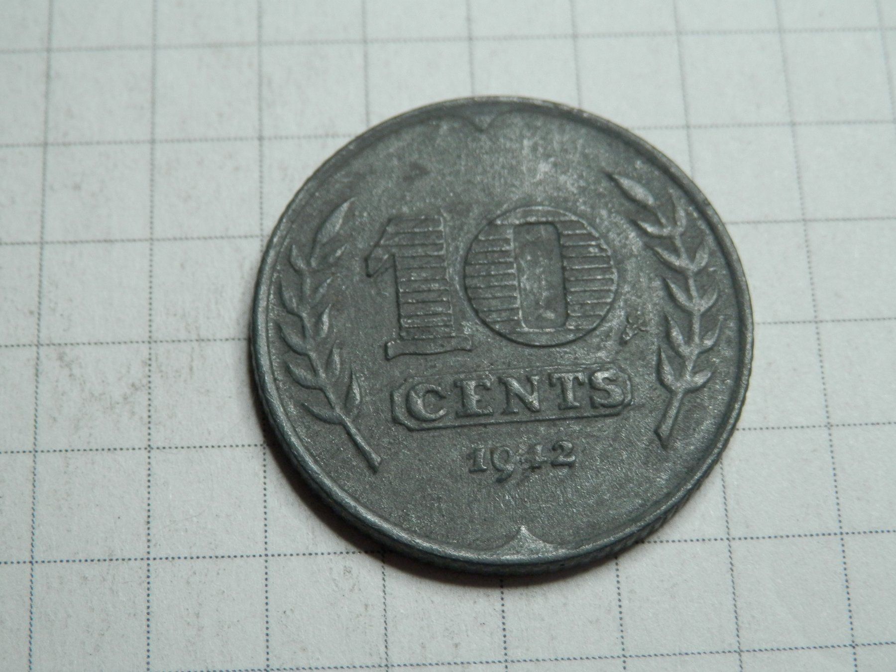 Tutti le monete: Niederlande 10 Cent, 1942 – Usato da Weiach venduto da weiach81