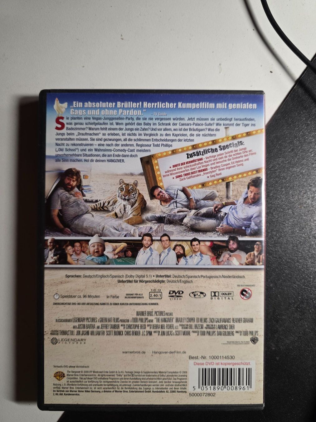 Tutti i DVDs: DVD - Hangover zum brüllen komisch – Usato da Walterswil BE venduto da Lonitti 1