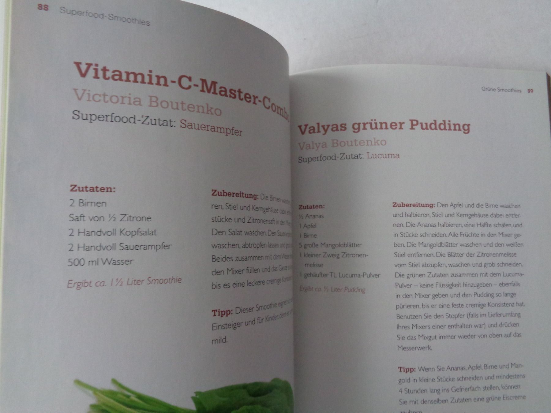 Cibi & Specialità: Superfood - Smoothies - Milan Hartmann – Usato da Chur venduto da omonia 5