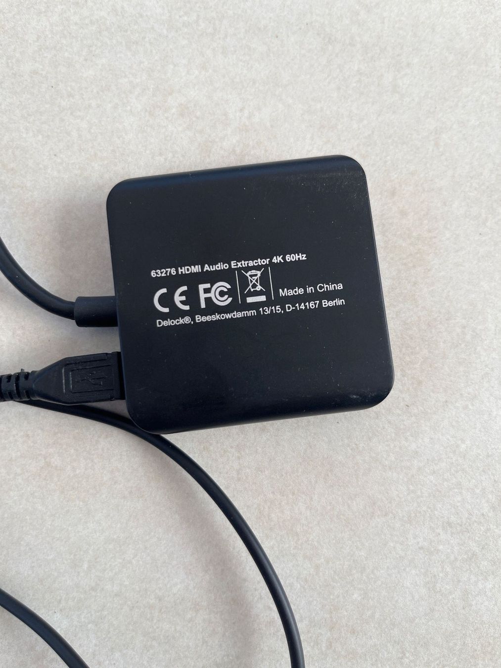 Convertitori: Delock HDMI Audio Extractor 4K 60Hz – Usato da Bäch SZ venduto da CaptainVerbier 2