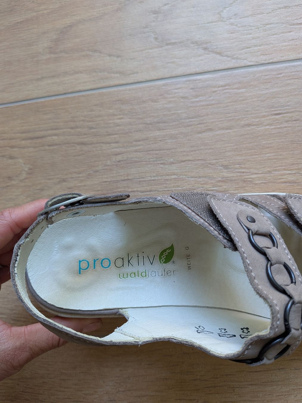 Scarpe da donna: Waldläufer Sandale Grösse 36 – Usato da Eschenbach SG venduto da SanFranciscoCalifornia 1
