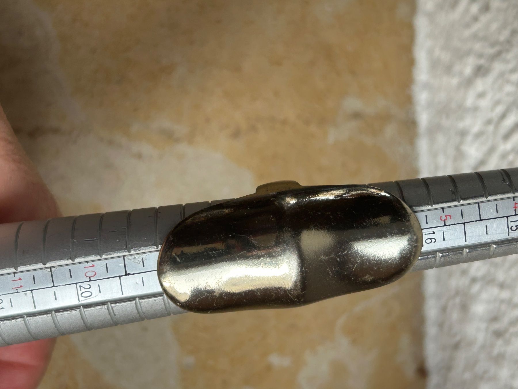 Anelli: Ring "Gothik" Silberlook, Grösse 55 – Usato da Laufen venduto da belleskulptur 6