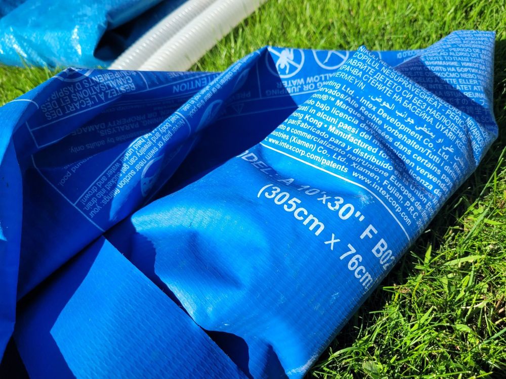 Intex Schwimmbad: Intex Pool 305 x 76 cm mit Filterpumpe und allem Zubehör – Gebraucht aus Muhen von Cacao72 5