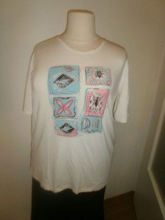 T-shirt blanc T. 48