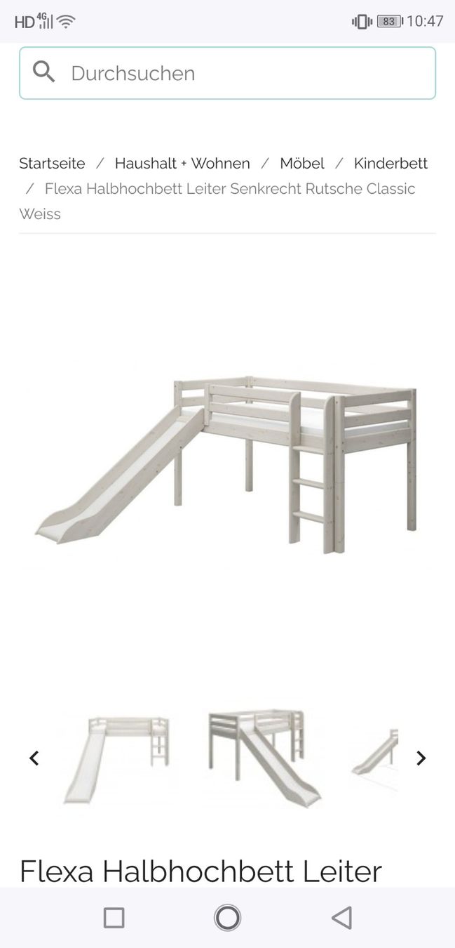 Lits: Flexa Hochbett – D'occasion à Winterthur par Pitsi8