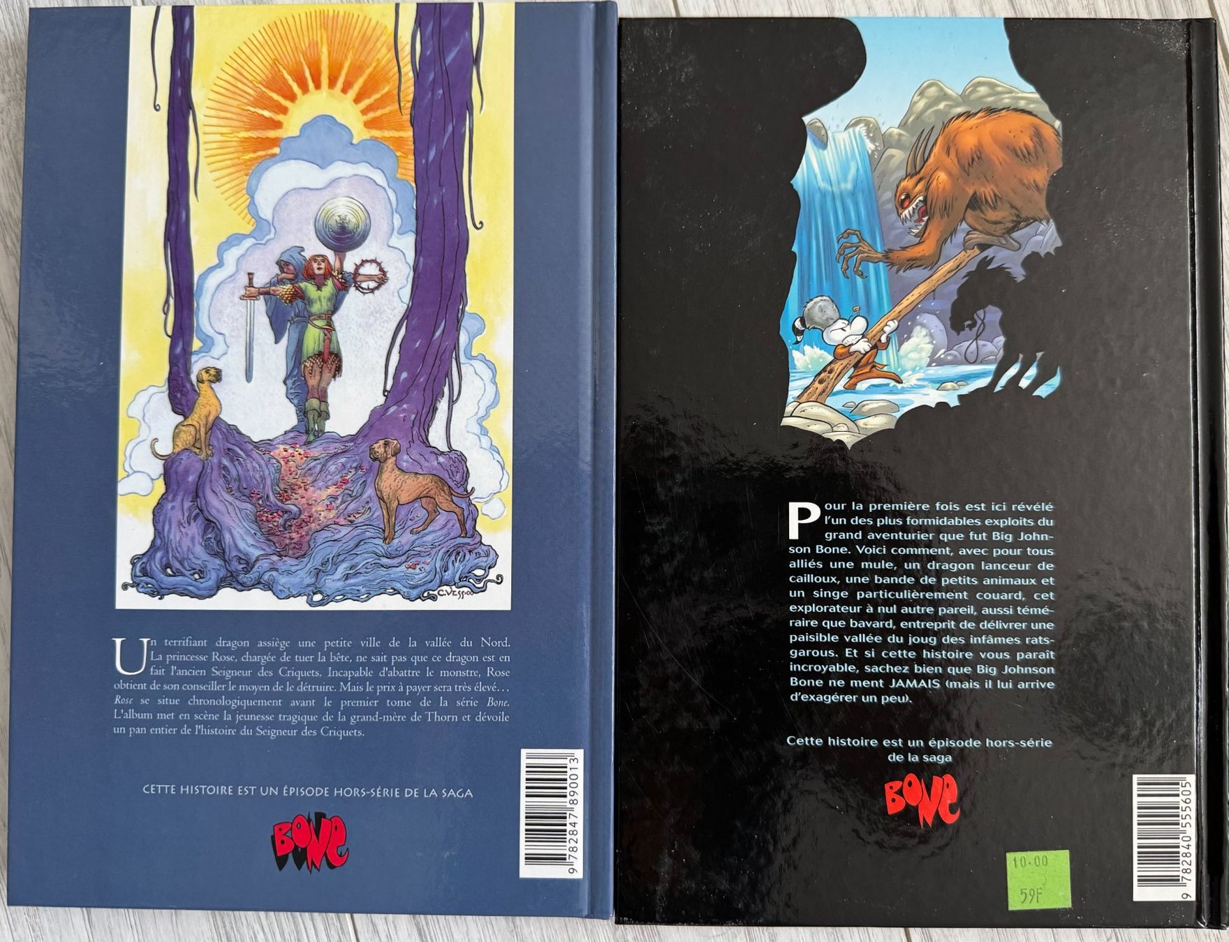 Fumetti: Bone - 11 albums + 2 hors série – Nuovo (secondo la descrizione) da Geneveys-Coffrane venduto da Momoali 3