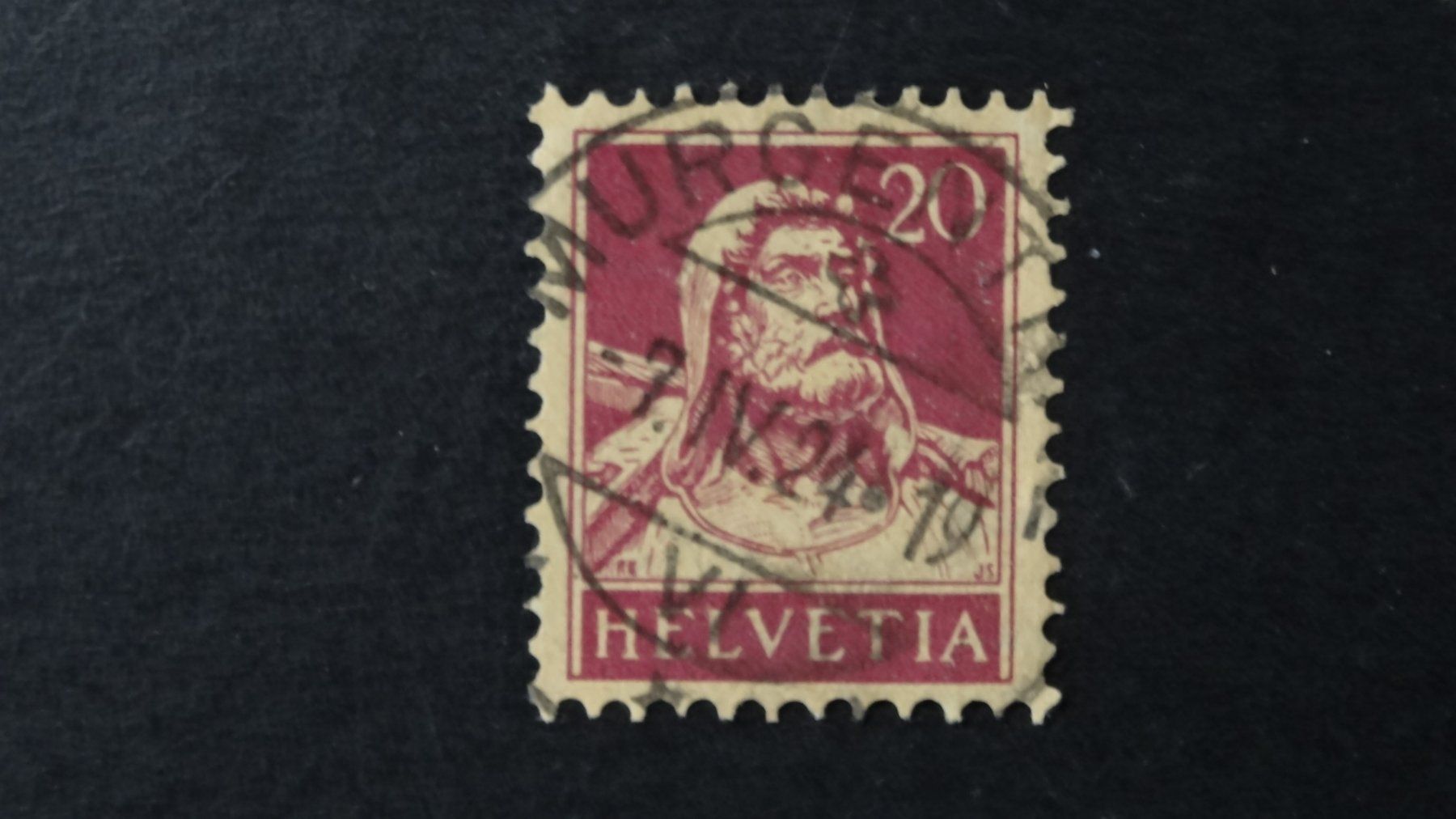 Tutti i francobolli: Vollstempel MURGENTHAL 7.IV.24    47 – Usato da Anwil venduto da C-DAIHA