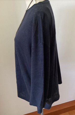 Cos T-Shirts: COS Leinenshirt Gr. S oversize dunkelblau – Neu (gemäss Beschreibung) aus Münsingen von Nik_und_Kat 3