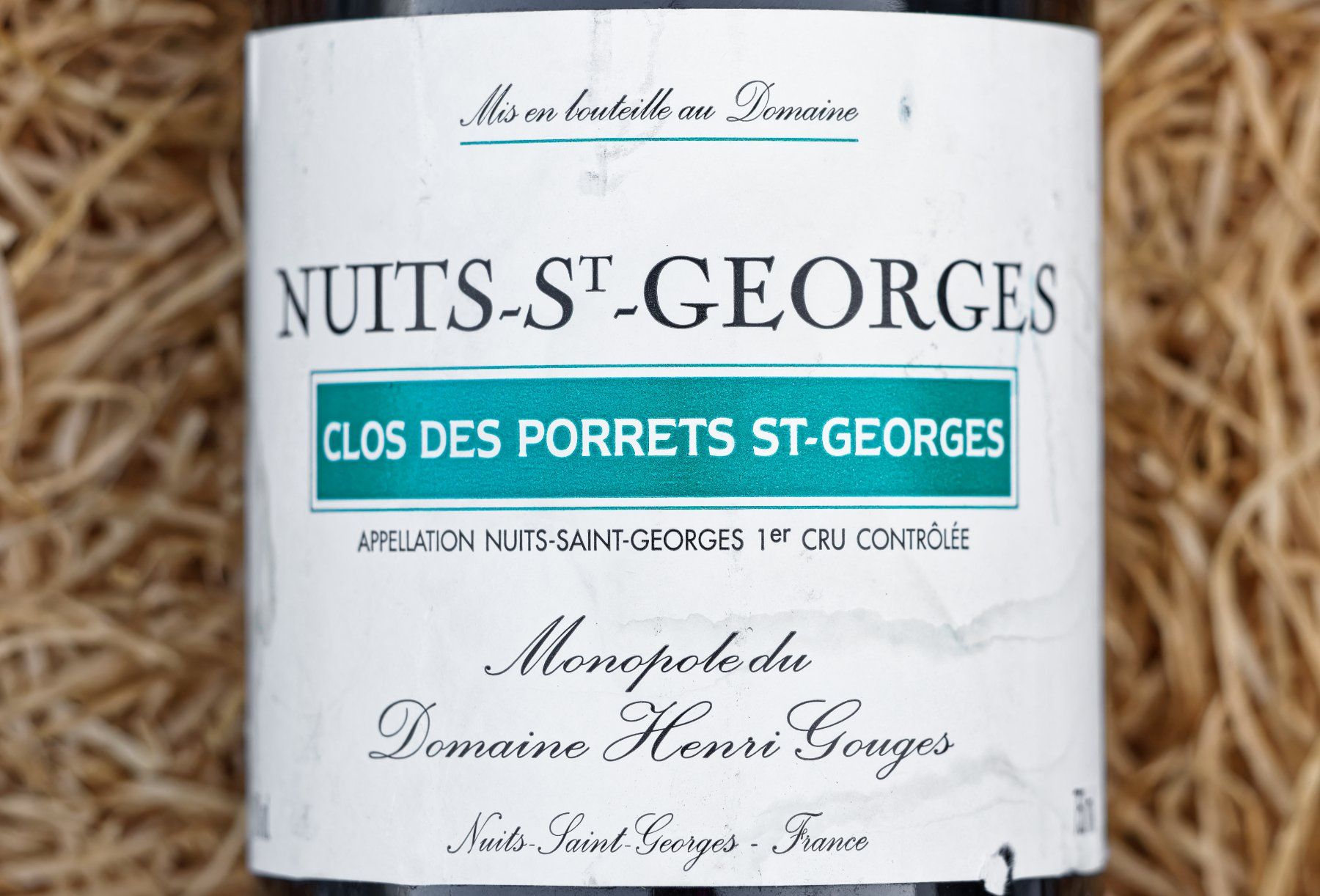 Vino: NUITS-SAINT-GEORGES - 2009 "Clos des Porrets" H. Gouges – Usato da Onex venduto da gonsla