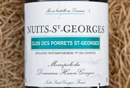 NUITS-SAINT-GEORGES - 2009 "Clos des Porrets" H. Gouges