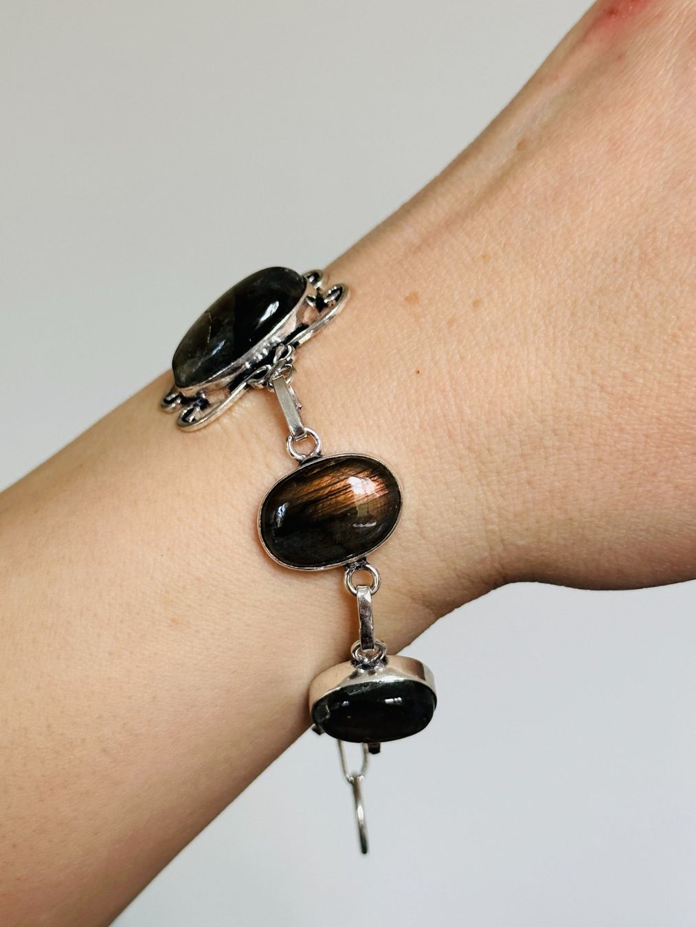Bracciali & Braccialetti: Labradorite Gemstone Bracelet 7-8" – Nuovo e nell'imballaggio originale da Genève venduto da AGBERG 4