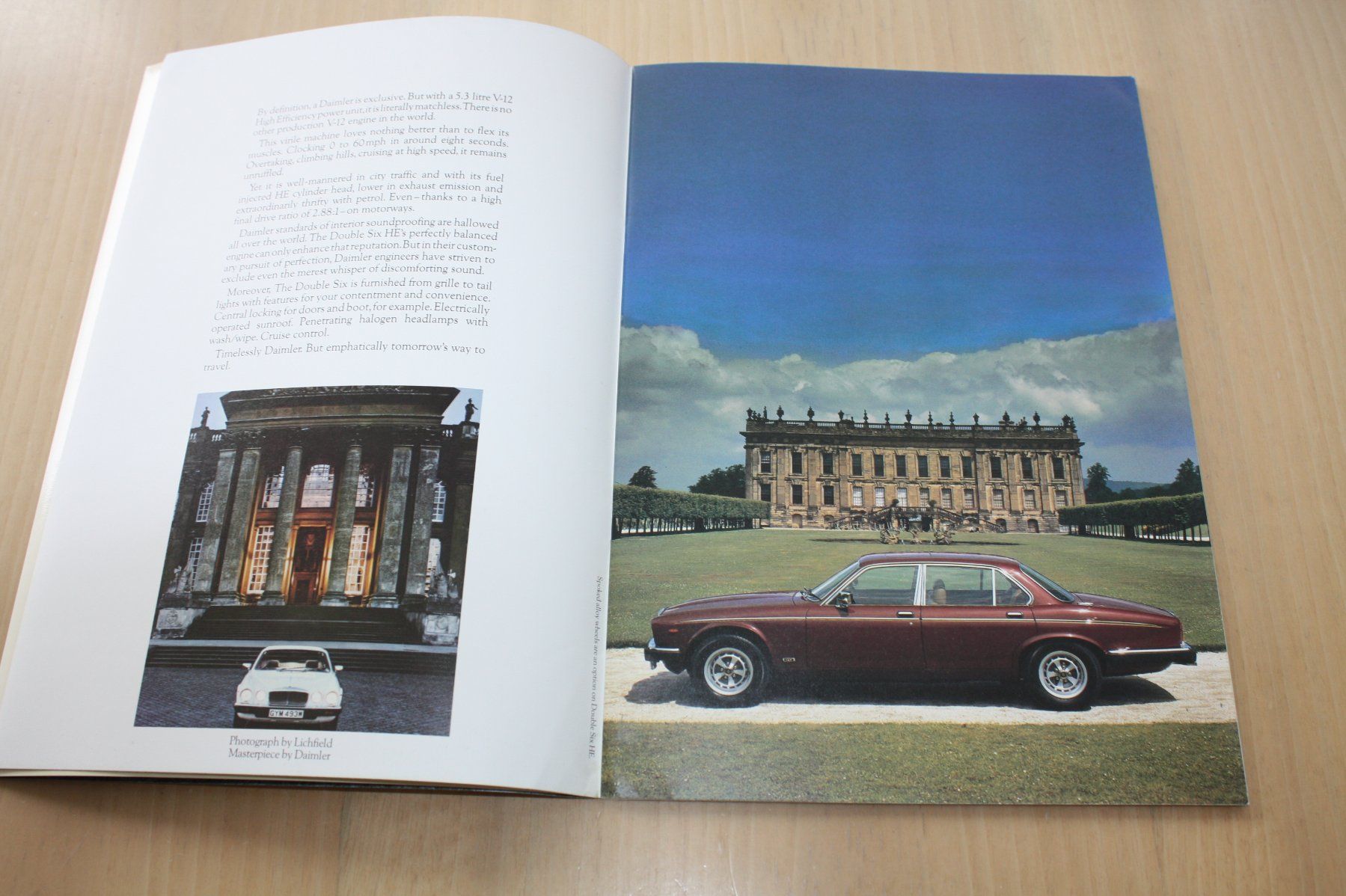 Daimler Documenti: Daimler Prospekt mit UK-Preisliste 1982 – Usato da Wikon venduto da erwin400 3