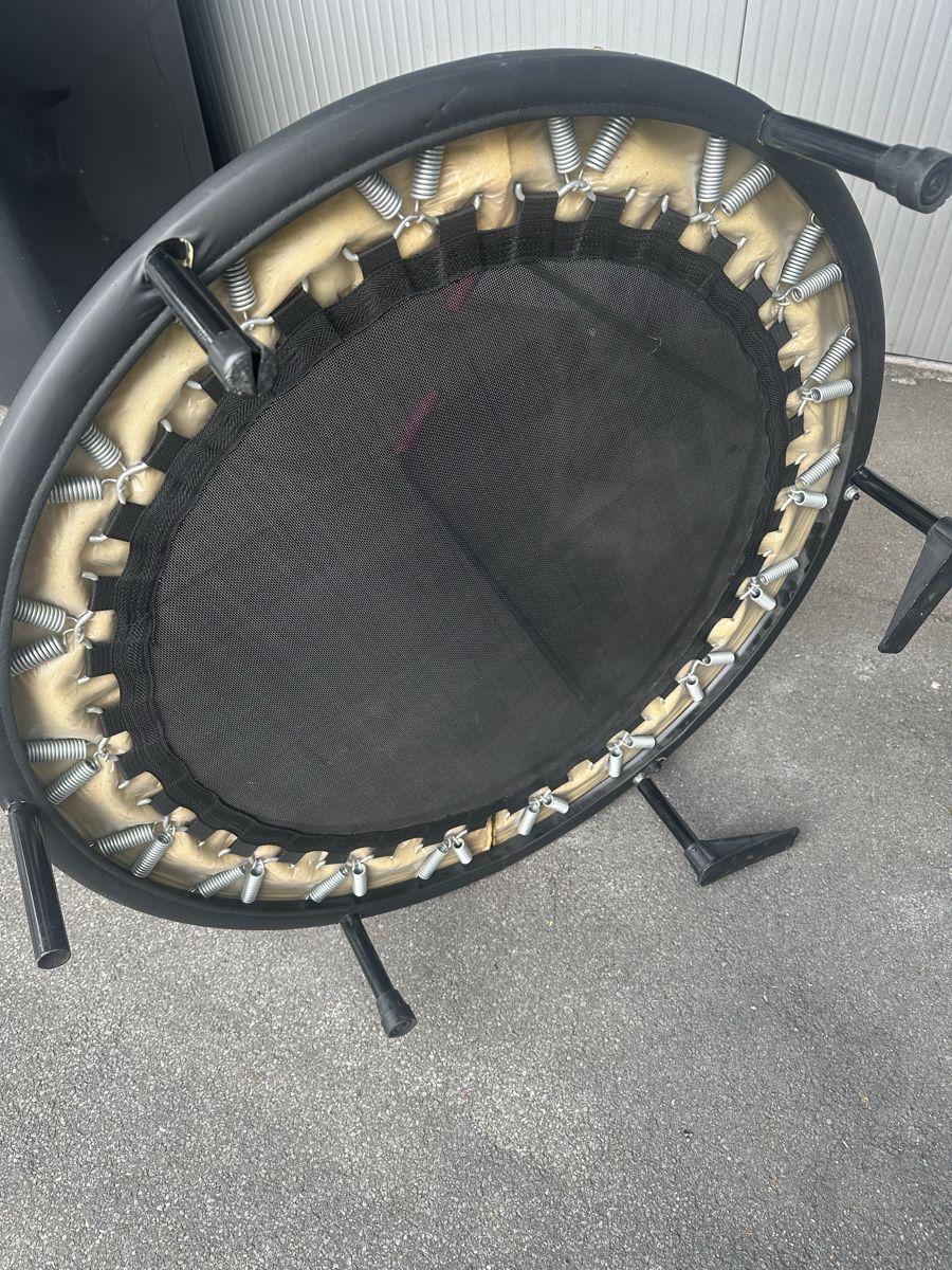 Trampoline: Fitness Trampolin mit Griff ca. 102cm – Gebraucht aus Reiden von Party71 4