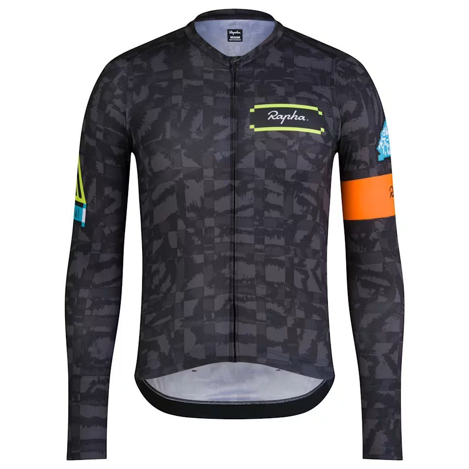 Rapha Canottiere & Pantaloni: % Rapha - Men's AMANI Lightweight Longsleeve Jersey, L – Nuovo e nell'imballaggio originale da Bern venduto da Disco_Cycle 3