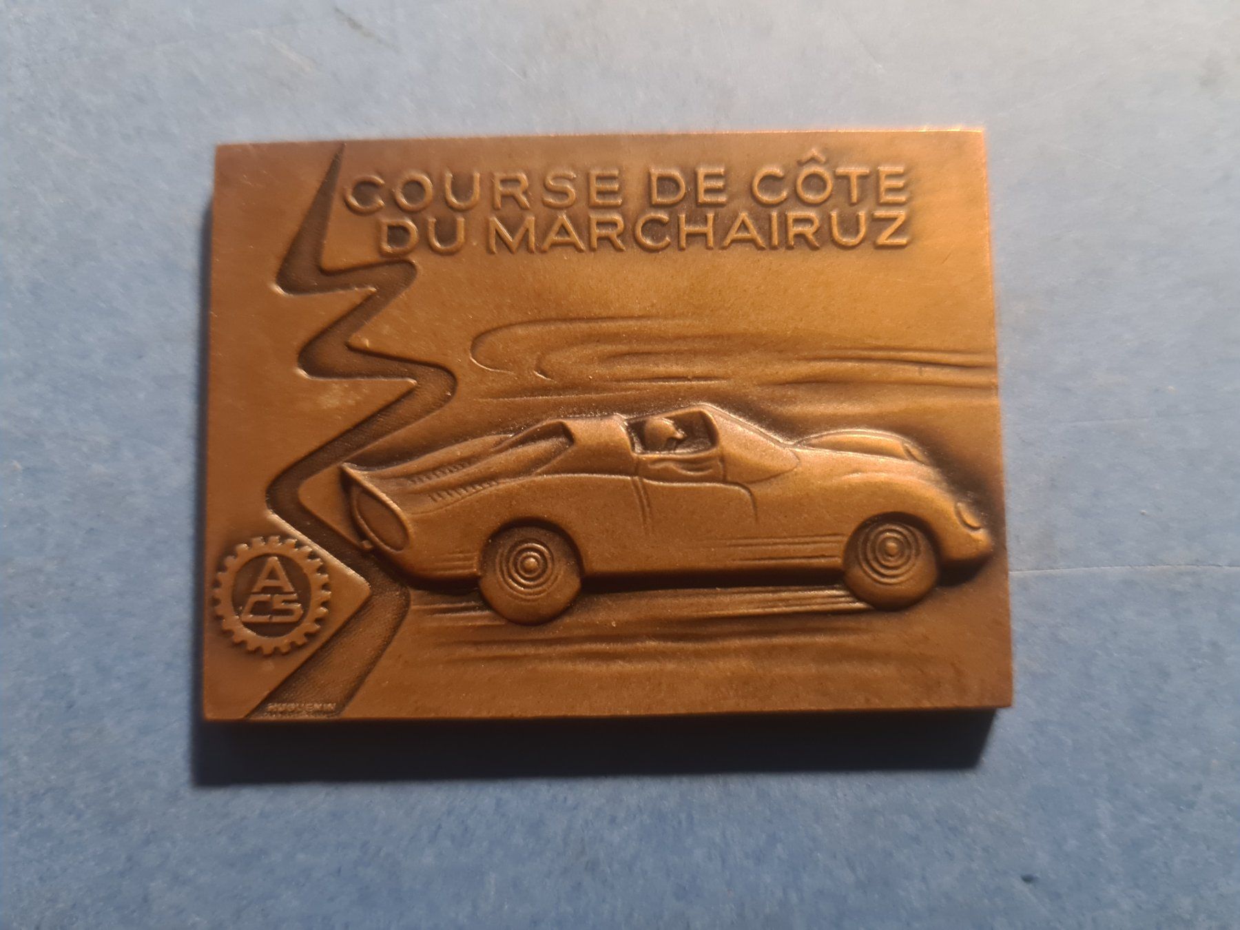 MÉDAILLE BRONZE SOCIÉTÉS de courses parisiennes chevaux Jacquot QUEROLLE EUR 25,00 - FR