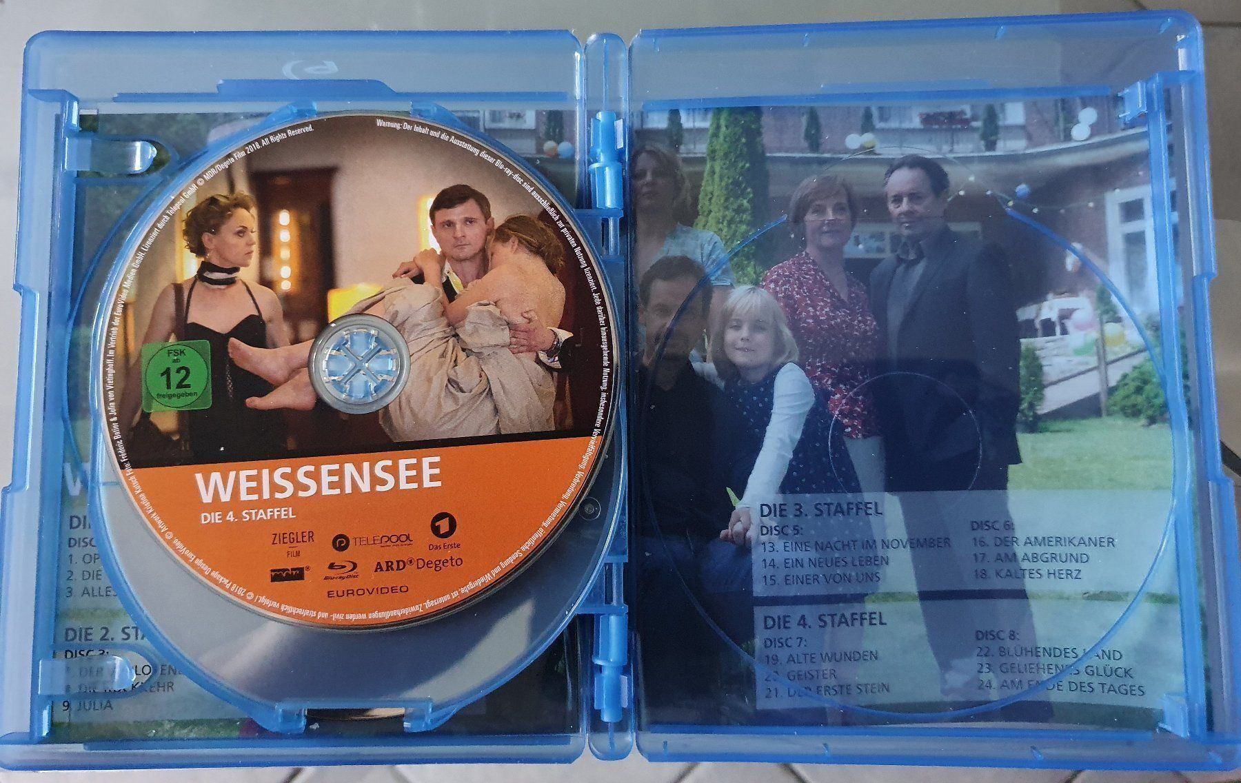 Alle DVDs: Weissensee - Alle 4 Staffeln auf BluRay – Neu (gemäss Beschreibung) aus Zumholz von Paedin 4
