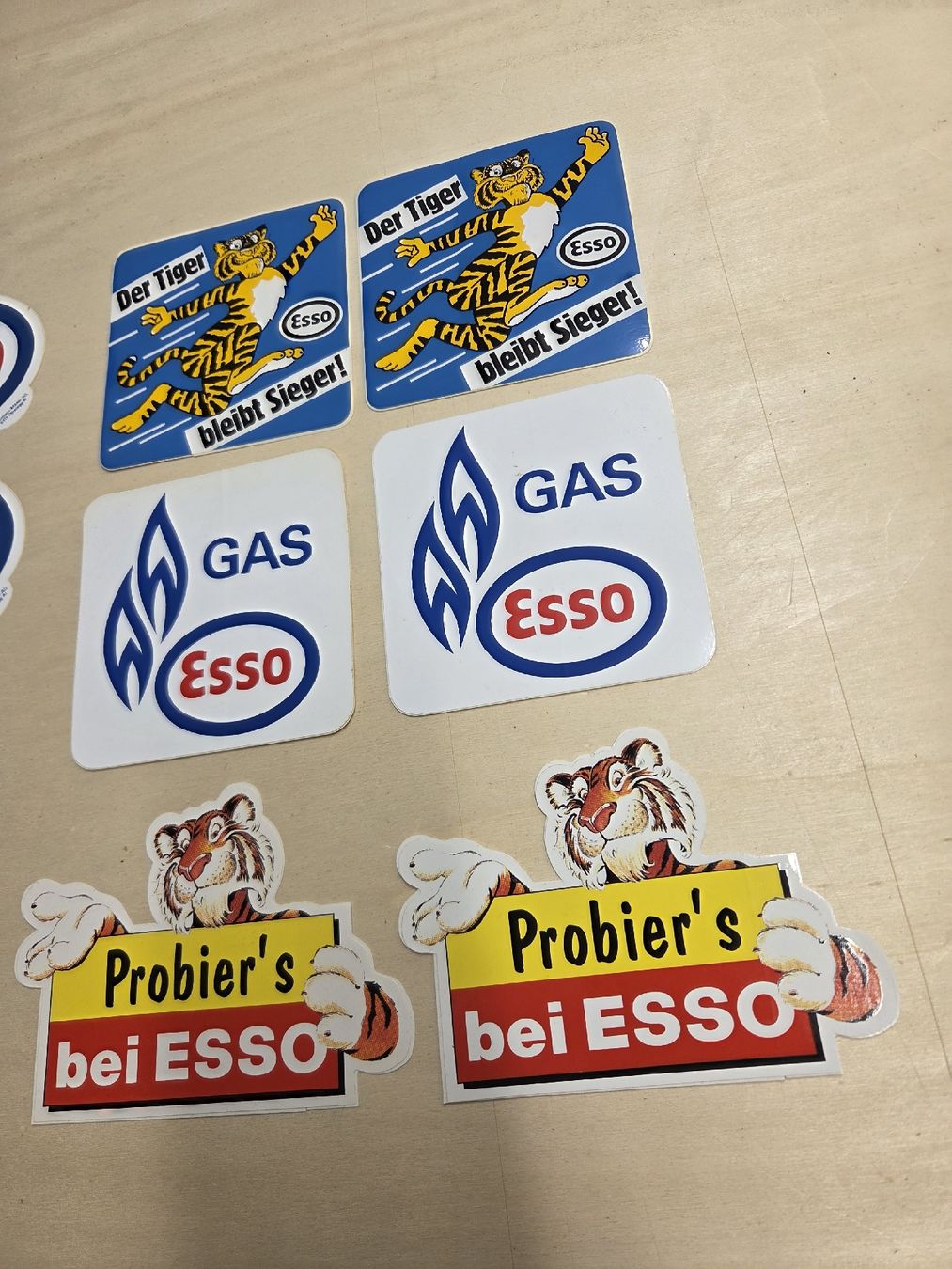 Sticker: Esso Aufkleber Sammlung  – Usato da Wetzikon ZH venduto da AmacherM