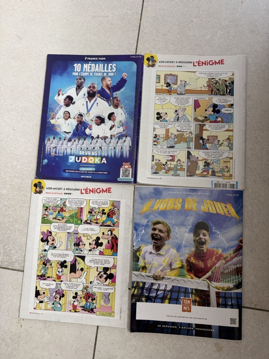 Fumetti: Lot Mickey Journal and other comics, 5 issues – Usato da Martigny venduto da Jacoosh1234 1