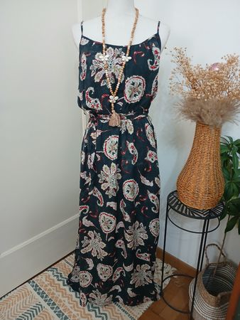 Sommerkleid Nile, Gr. L, Viskose, NEU