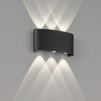 LED Aussen Wandleuchte, 19 cm x 10 cm