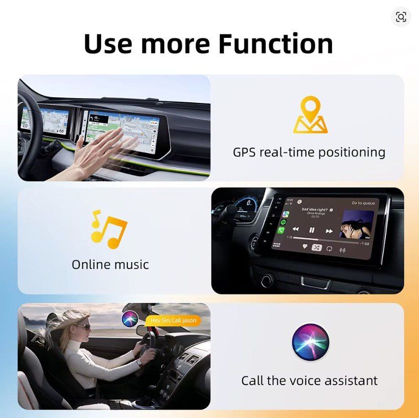 Unità & Adattatore: Carplay & Android Auto Wireless Adapter Plug and Play – Nuovo e nell'imballaggio originale da Rorschacherberg venduto da elektrofreak 5