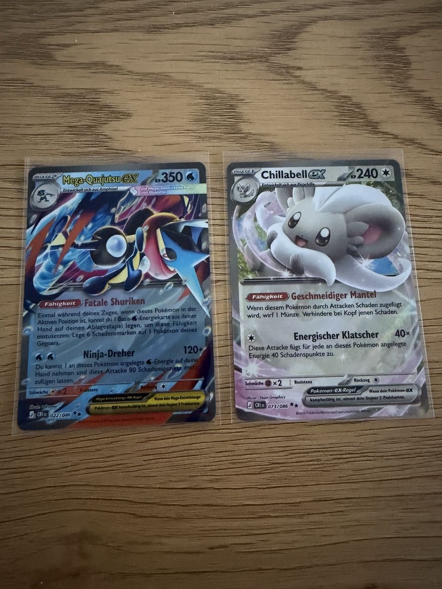 Cartoline: Pokémon Karten Mega Quajutsu EX / Chillabell EX – Nuovo (secondo la descrizione) da Flawil venduto da Pusher8899