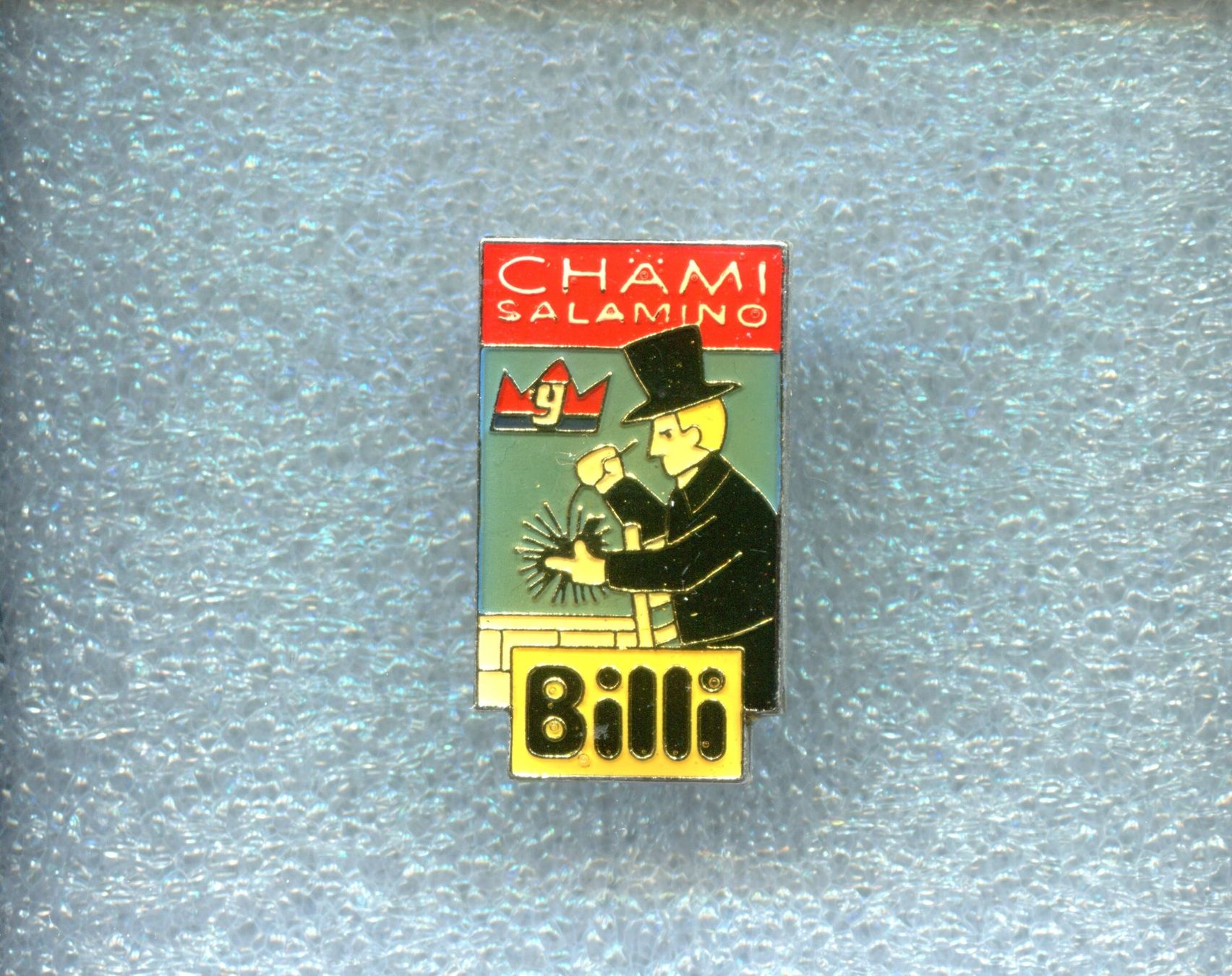 Placchette & Badge: Billi  CHÄMI SALAMINO – Usato da Winterthur venduto da Sammleroase