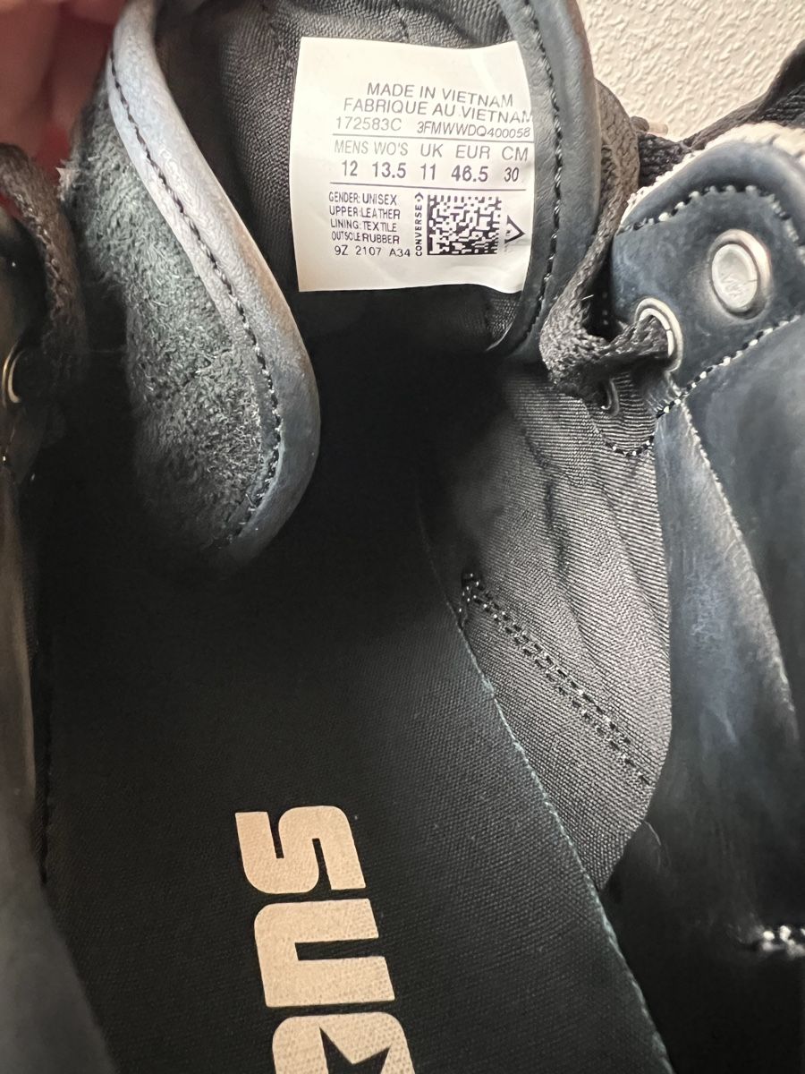 Converse Scarpe da uomo: CONVERSE weiss in Grösse 46.5 – Usato da Zürich venduto da car_x52z 7