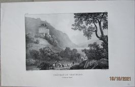 Chatelard  Original-Litho von Engelmann