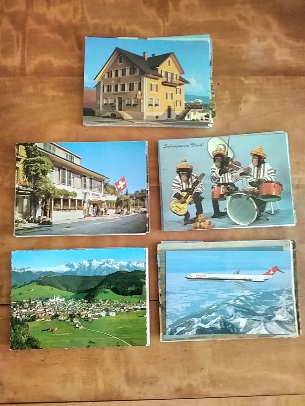 Ansichtskarten: Sammlung Ansichtskarten Schweiz farbig 600 Stück – Gebraucht aus Appenzell von lama19 5