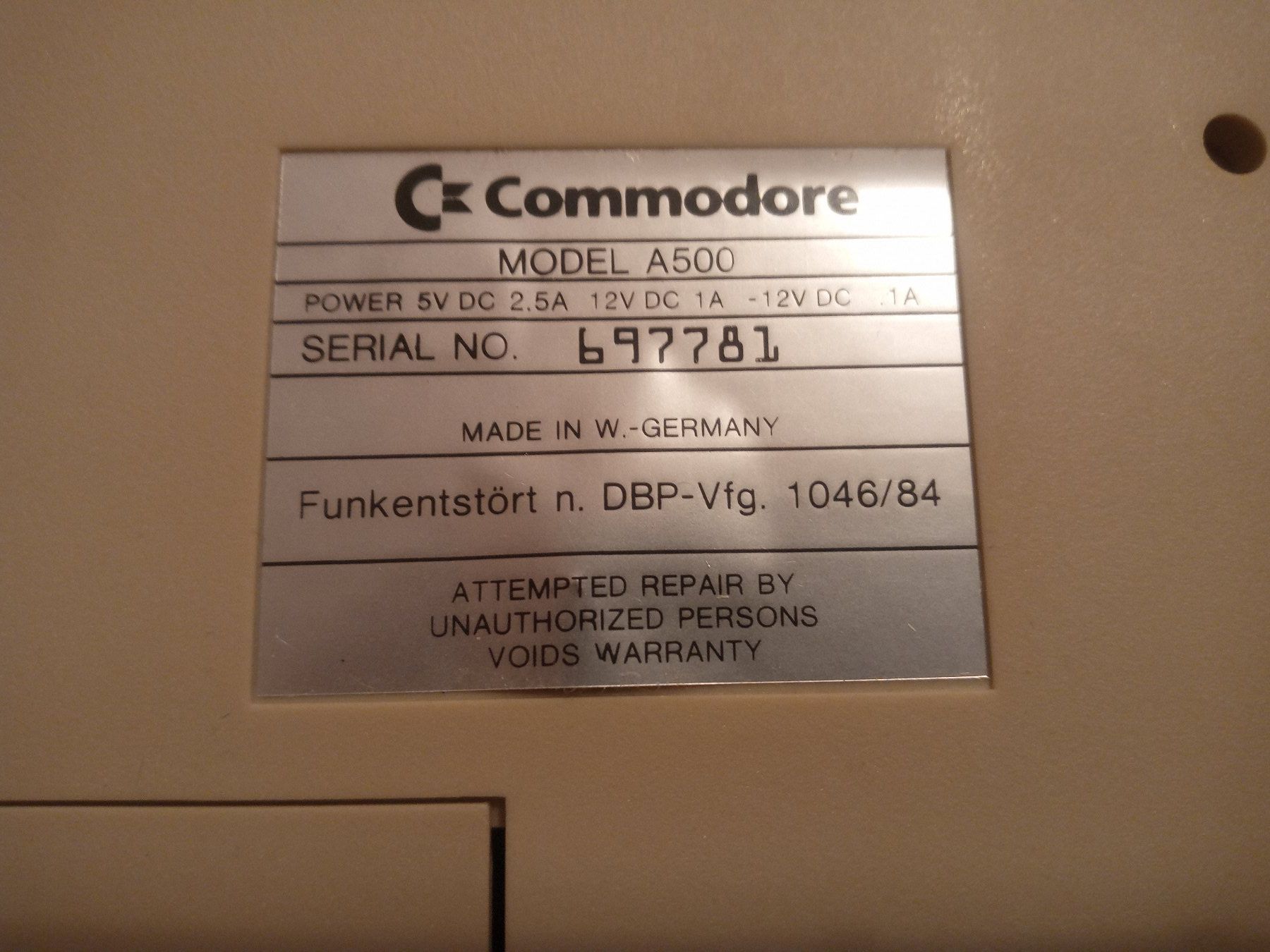 Commodore PC: Amiga Commodore A-500 A500 – Usato da Prez-vers-Siviriez venduto da Monija70 8