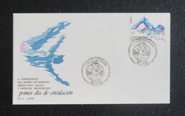 Ersttagsbrief Wassersport Madrid 1986