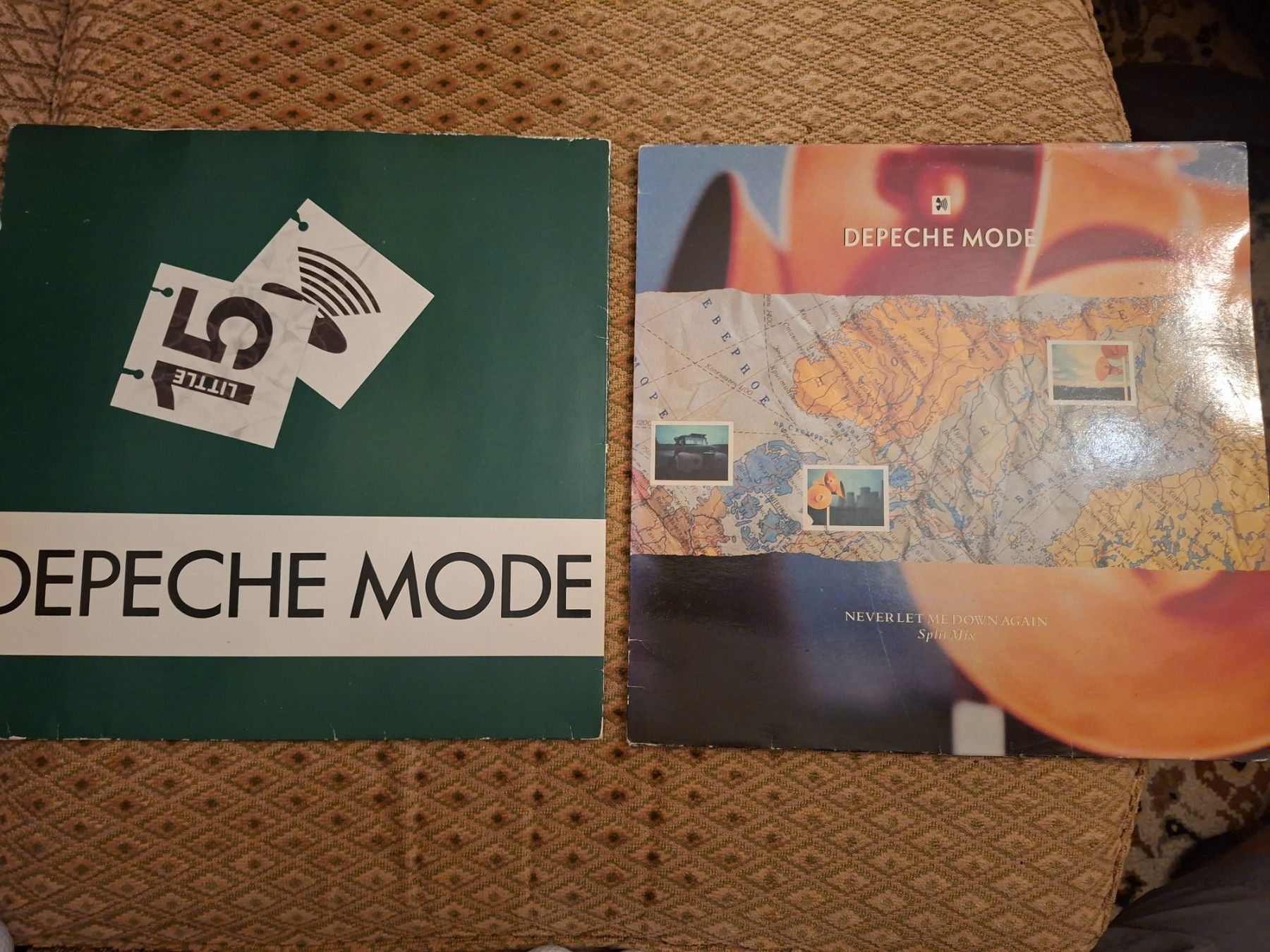 Dischi in vinile: 2x 12" Maxi - Depeche Mode - Little 15 + Never let Me Down – Usato da Bernex venduto da Wannabehasbeen01