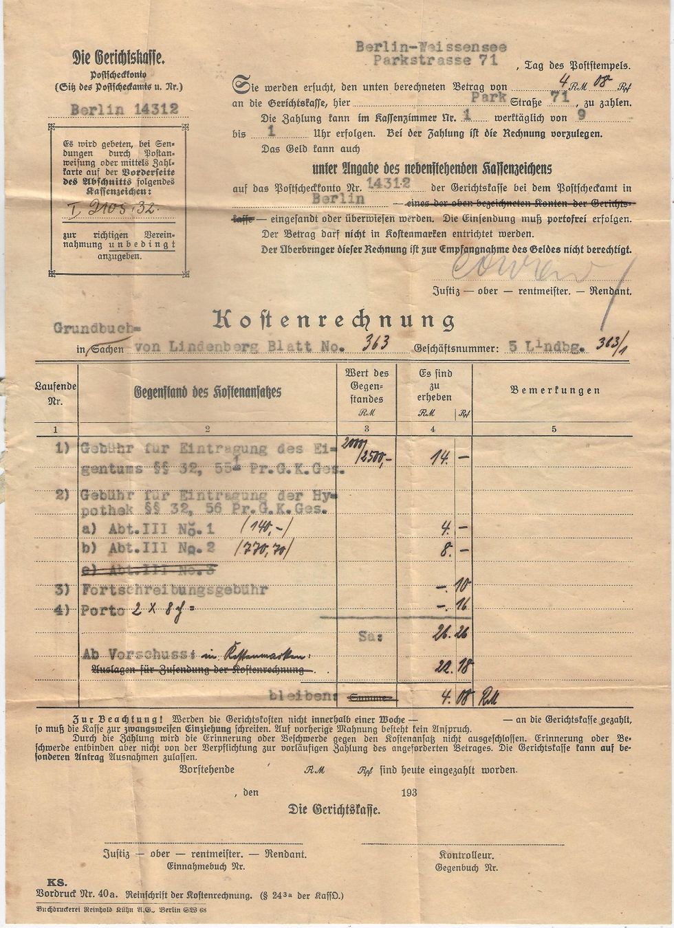 Tutti i francobolli: DR Dienstmarke 116 Berlin-Weissensee 1930 – Usato da Ettingen venduto da Kartenplanet 2