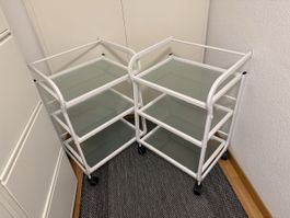 2 Mimera Kosmetik/Kabinett Rollwagen -Neu