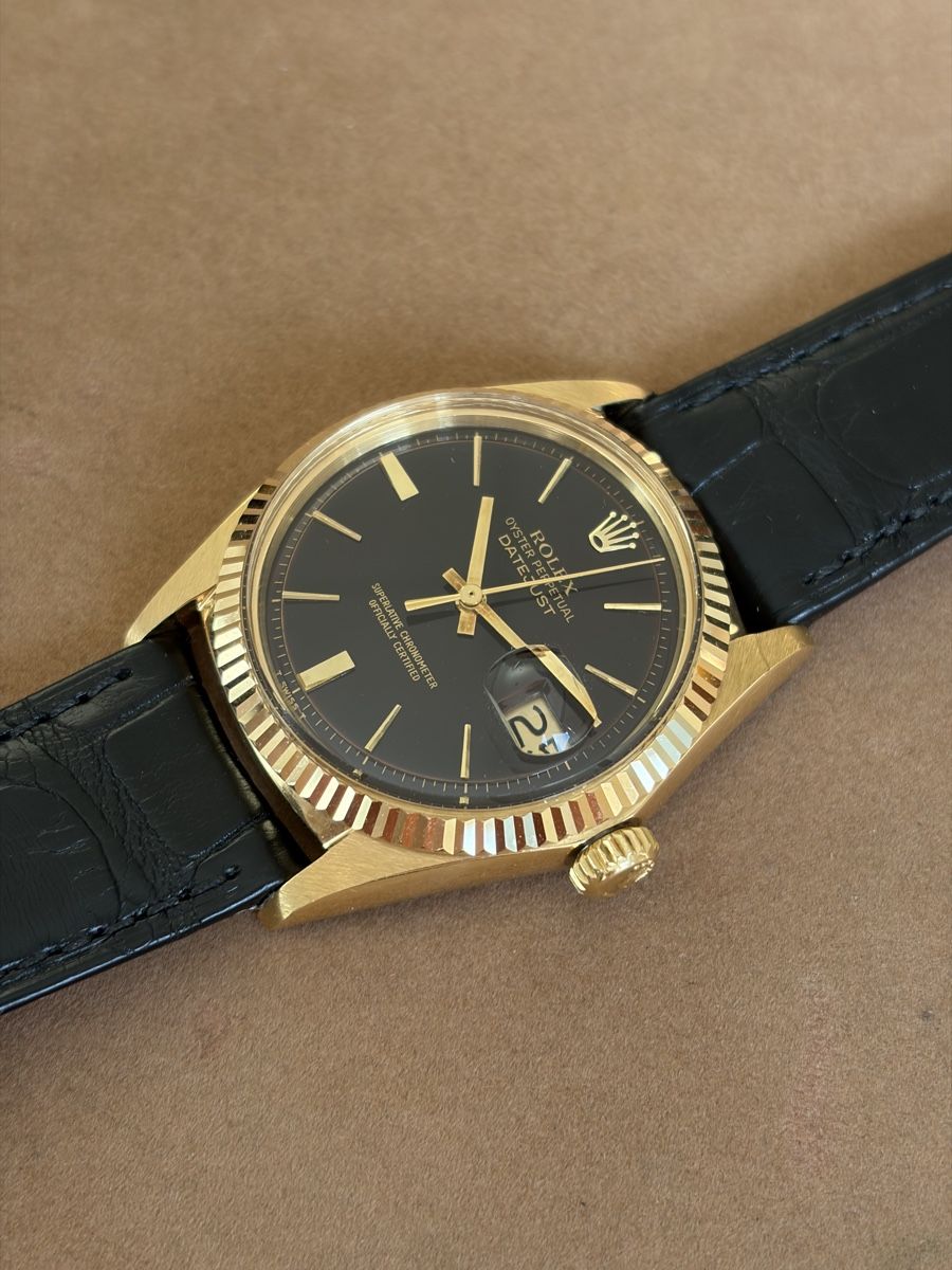 Rolex Uhren: Rolex Datejust Black/Tropical Gilt – Gebraucht aus Niederhasli von Pepsi300 1