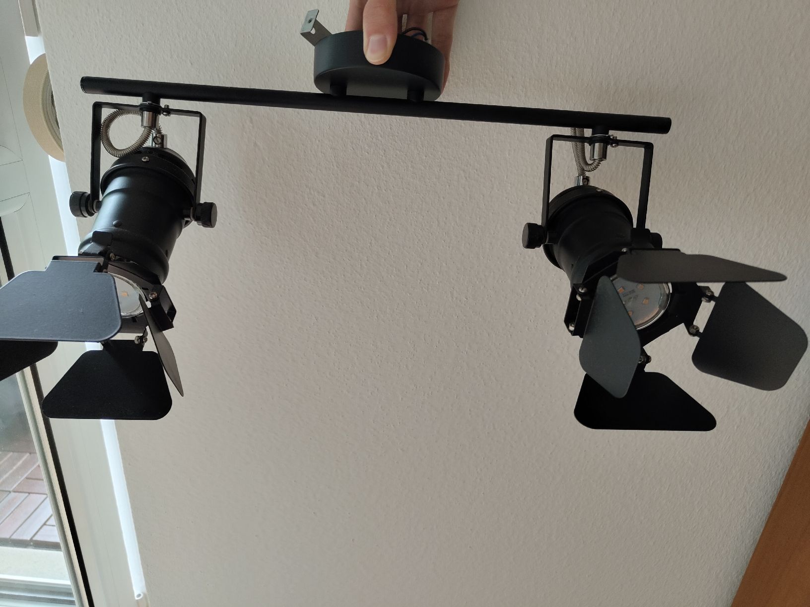 Kronleuchter & Deckenlampen: 2x Industrie Deckenlampe Schwarz Top Designer 46cm – Neu (gemäss Beschreibung) aus Zürich von mor_r9mf 1