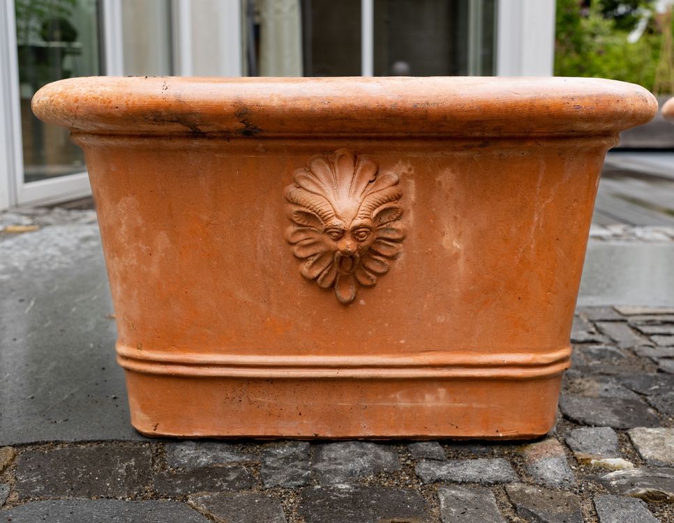 Terracotta Topf eckig Cesta Leo Kaufen auf Ricardo