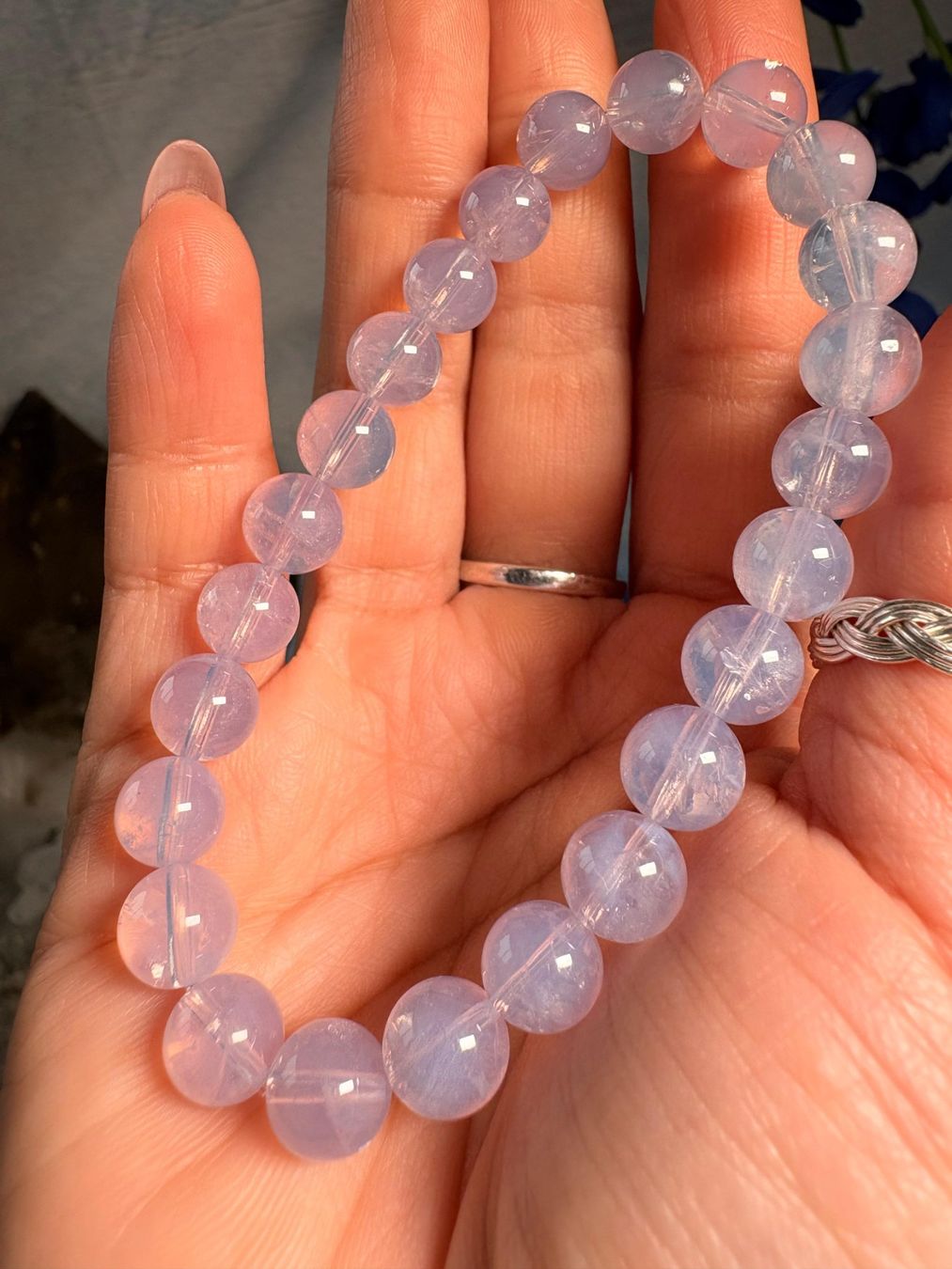 Bracciali & Braccialetti: Lavender Moon Quarz – Nuovo e nell'imballaggio originale da Neuheim venduto da m.hald 1