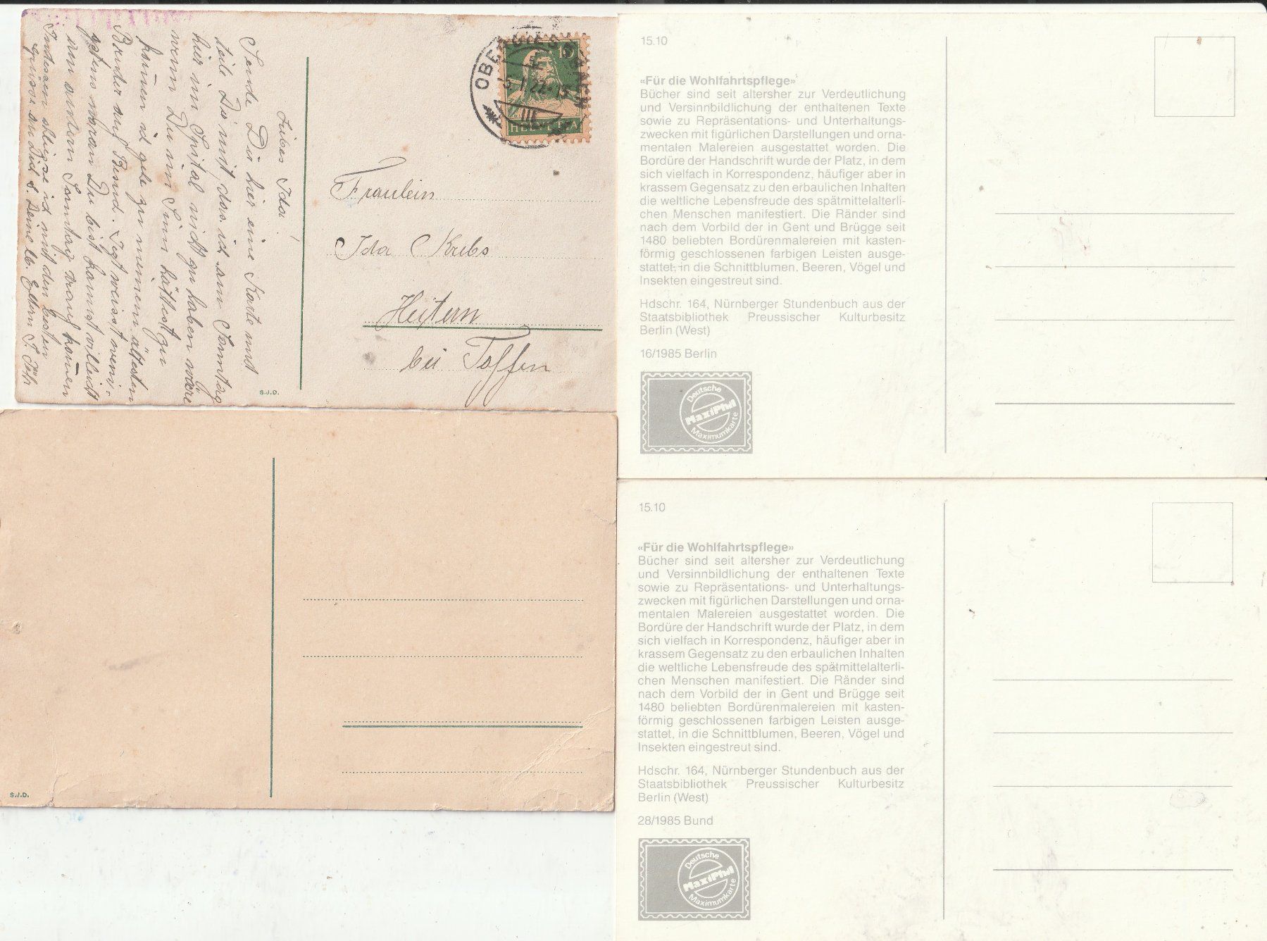 Cartes postales: 11 Religion - Textkarten – D'occasion à Lumbrein par made02 3