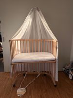 BabyBay Beistellbett mit Matratze und Himmel