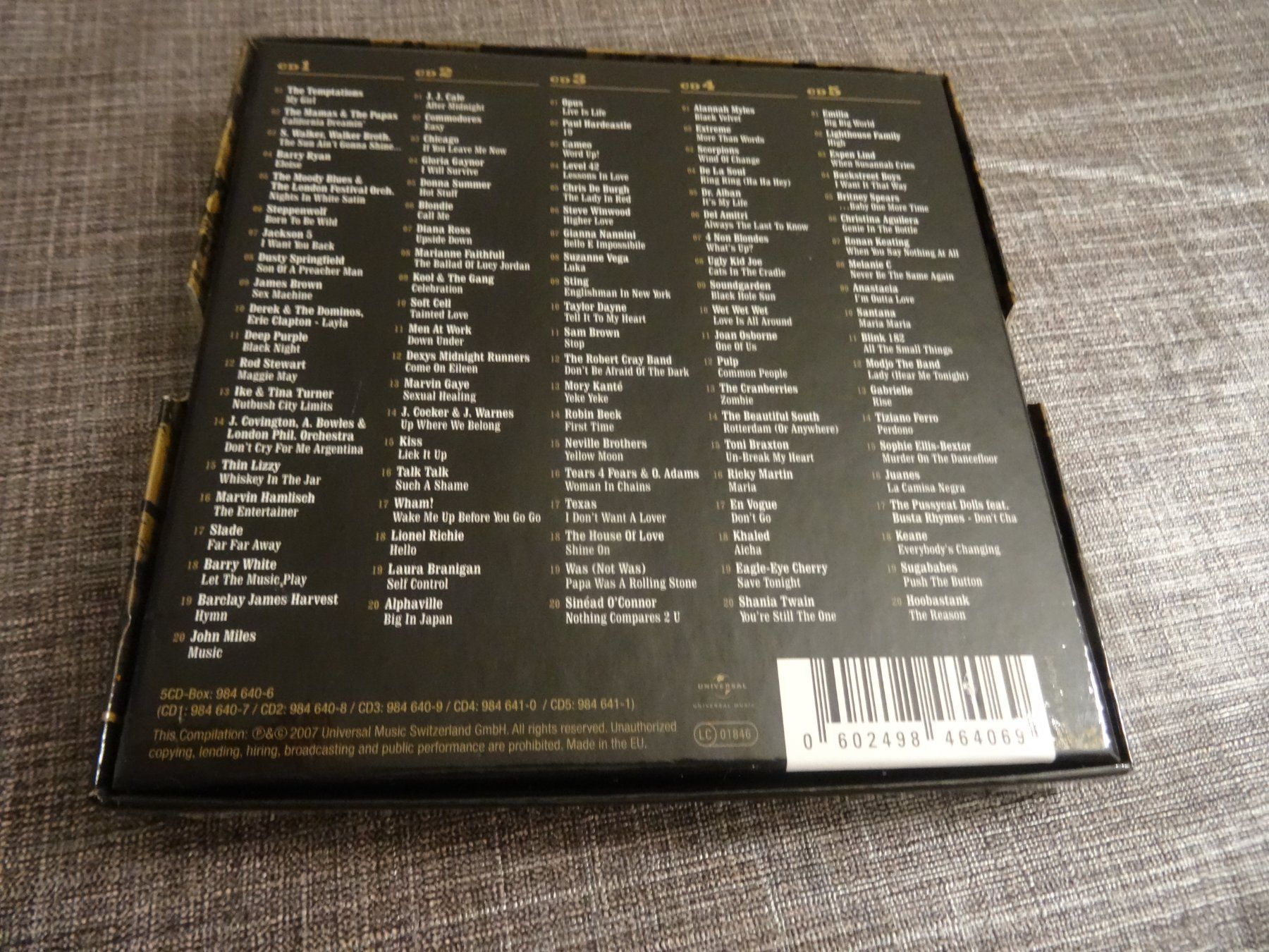 CD: The 100 Greatest Hits - 5 CD BOX – Usato da Olten venduto da Disc-Ausverkauf 1