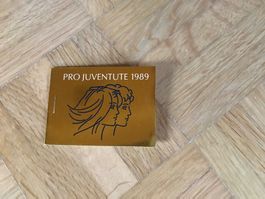 Pro Juventute Markenheftchen 1989. ET