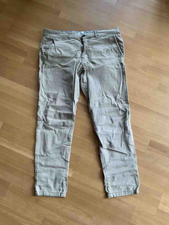 Herren Hose beige Baumwolle akzeptabler Zustand