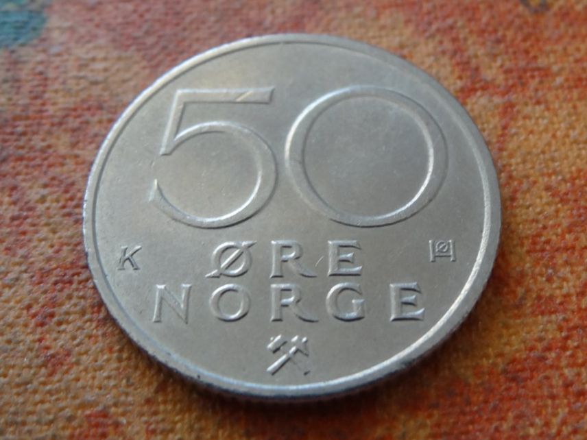 Tutti le monete: NORVEGE  50  ORE  1983  (P) – Usato da Romanel-sur-Lausanne venduto da Swift13 1