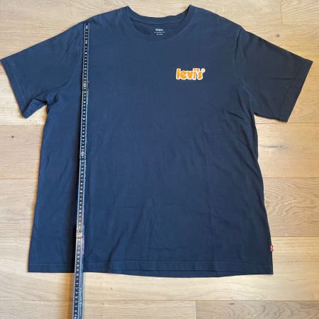 Levi’s T-Shirt Blau Relaxed Fit Logo Gr. L Herren